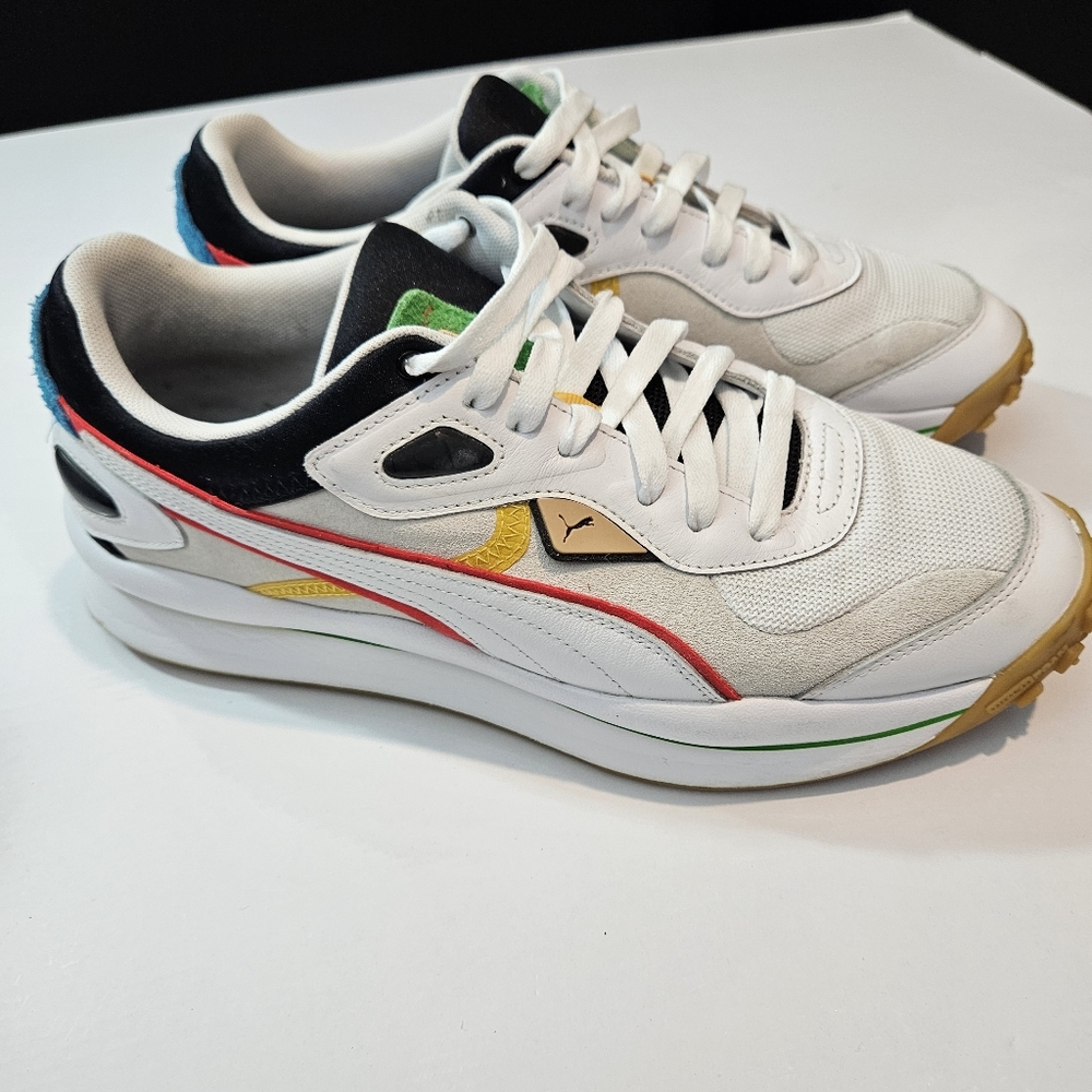 Men Pre Worn Puma Athletic  Street Rider Sneakers